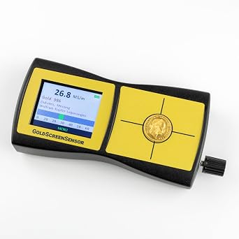 GoldScreenSensor - Coin & Bar Tester - Test the Authenticity of Precious Metals