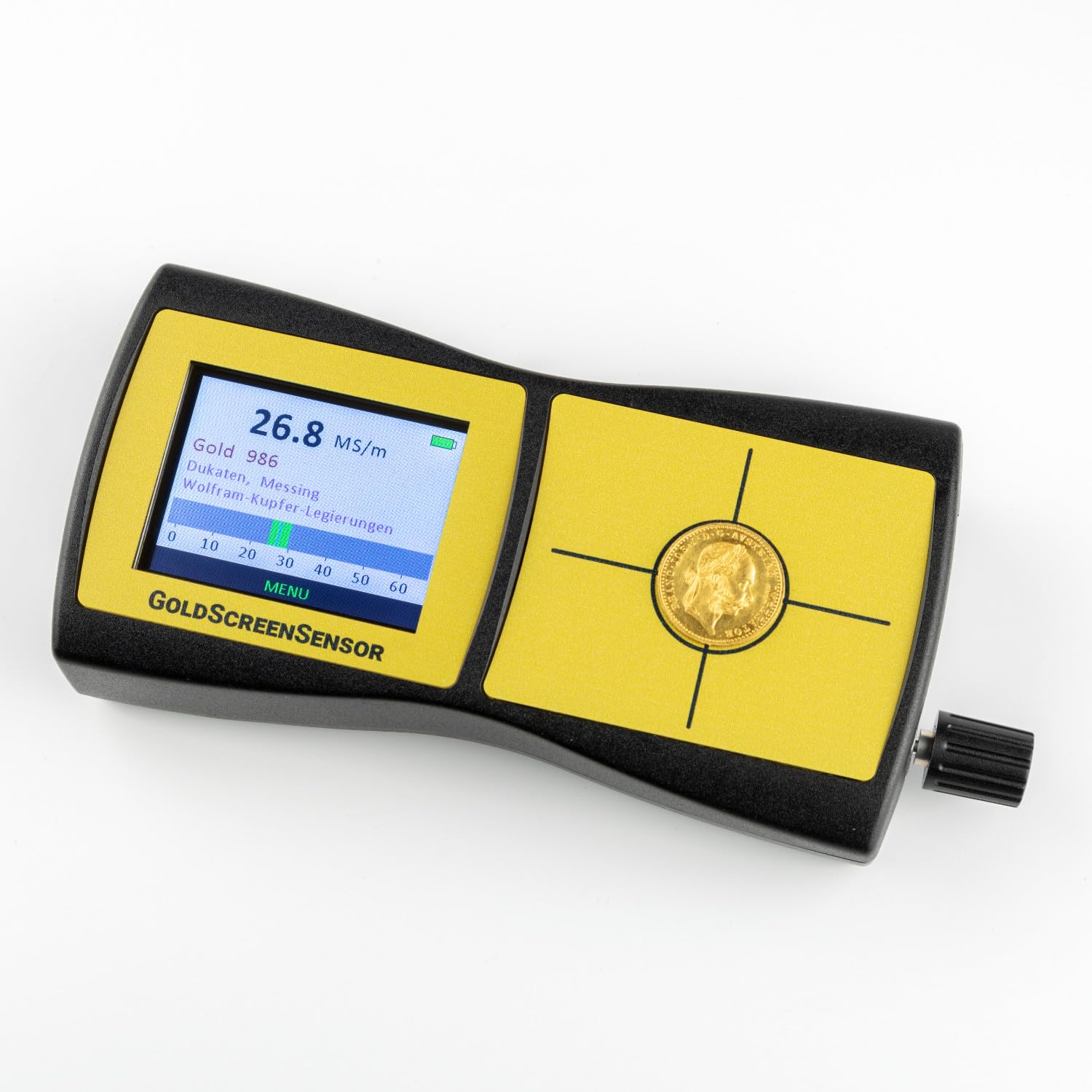 GoldScreenSensor - Prüfgerät für Münzen & Barren – Testen Sie die Echtheit von Edelmetallen
