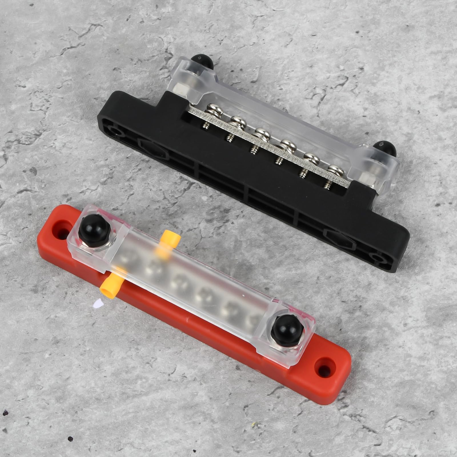 2 Pièces Bornier 48V 150A - Bloc De Distribution D'Alimentation Avec Barres Pour Remorque, Voiture, Bateau, Camping-Car