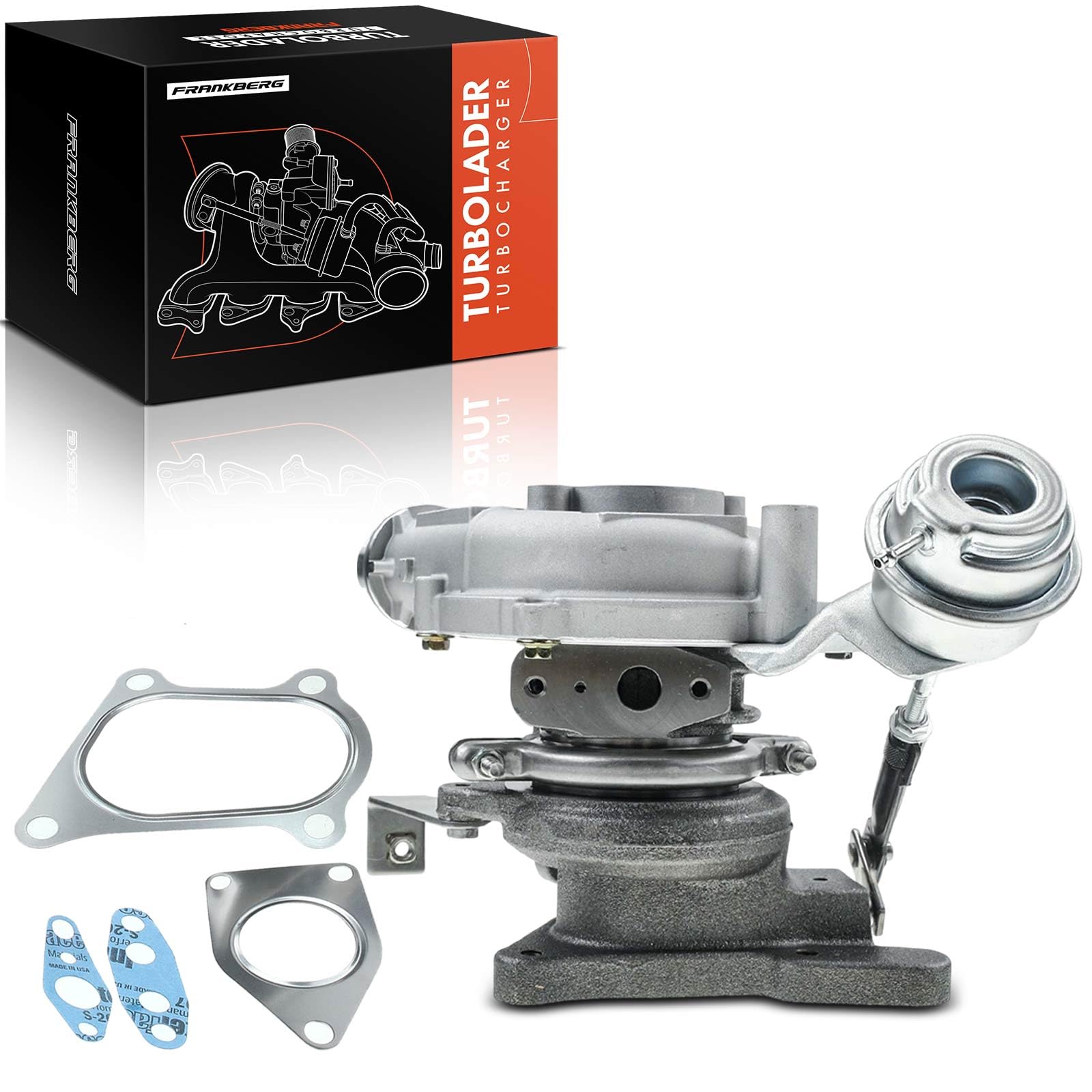 Frankberg Turbocompresseur 8201054152 | Compatible avec: Boîte Trafic II FL,Trafic II plateau/châssis EL,NV400 plateau/châssis X62 X62B,NV400 Box X62 X62B,Vivaro