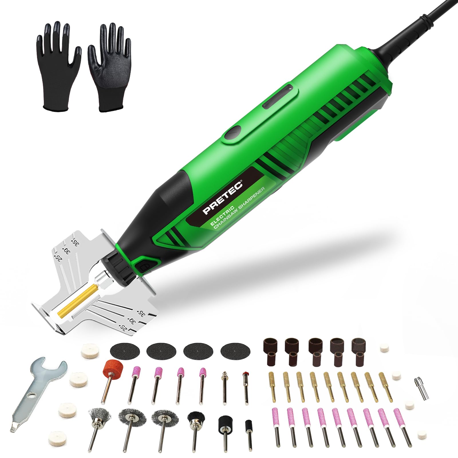 7/32 Chain Saw File Chain Sharpener 54 Pieces