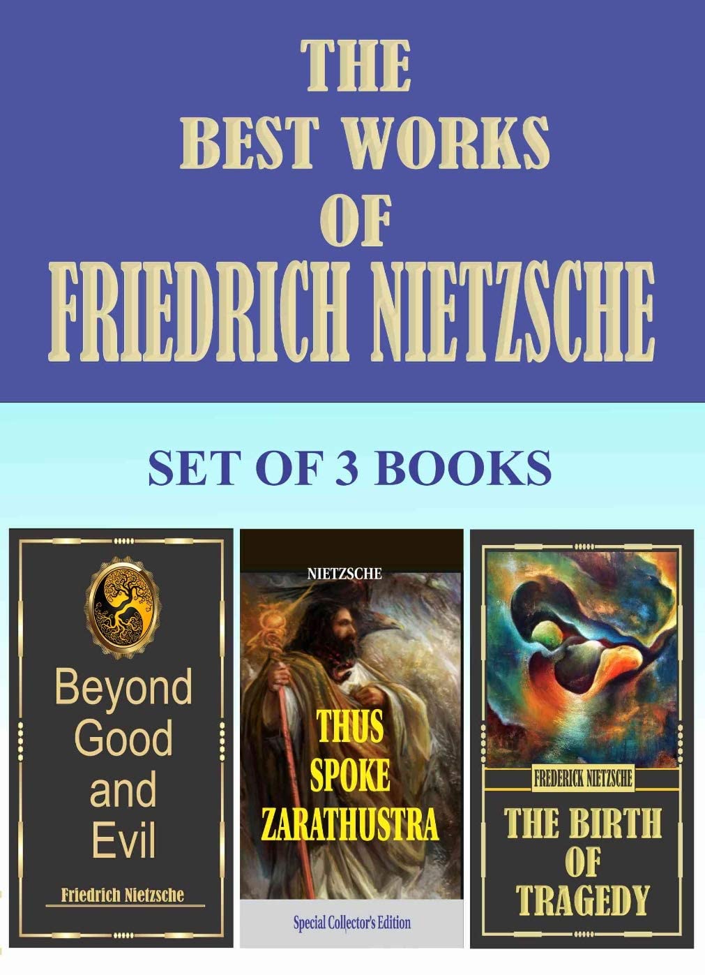 Buy The Best Works of Friedrich Nietzsche (Set of 3 books); Thus
