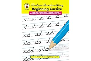Carson Dellosa Cursive Handwriting Workbook for Kids