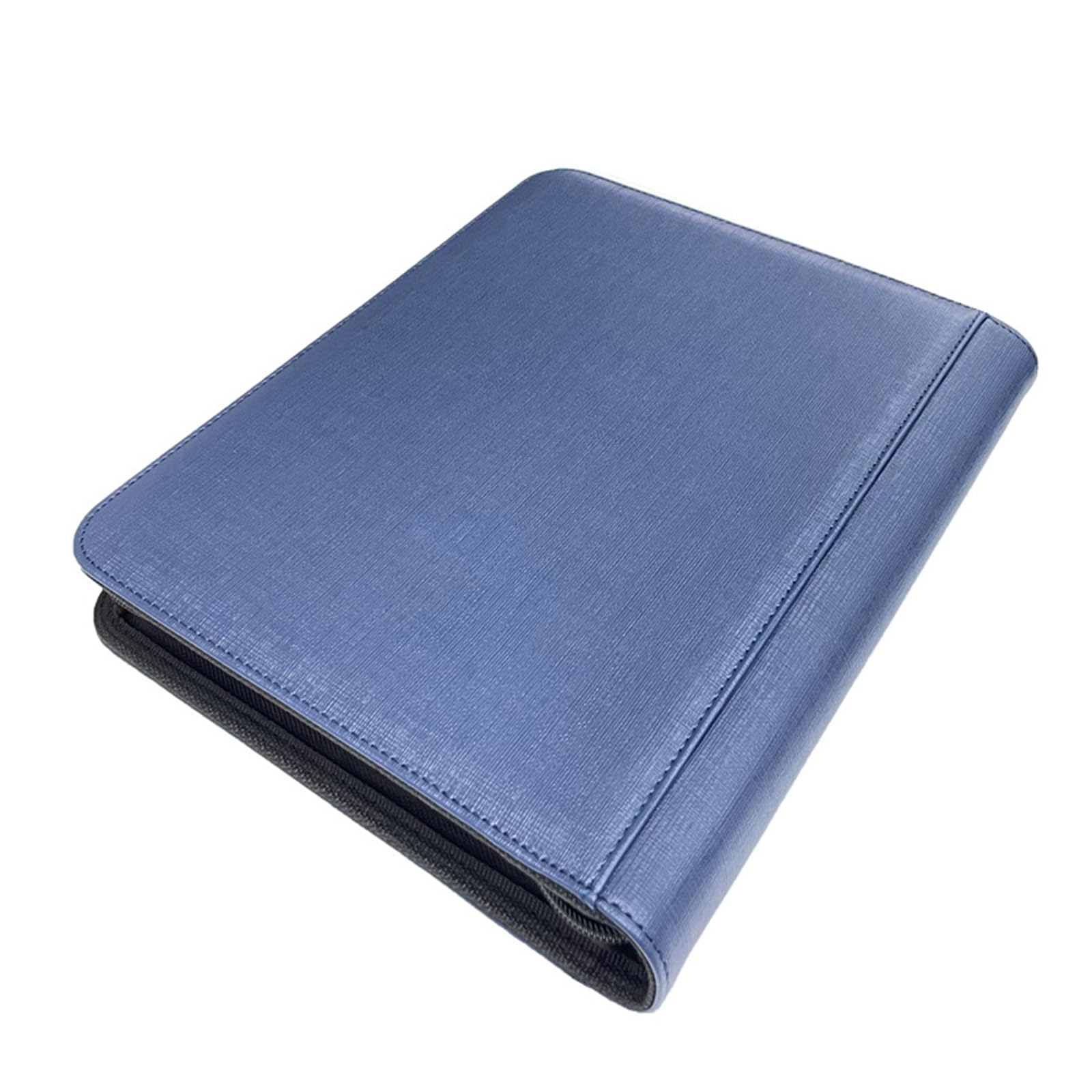 112 porta carte tascabili a doppia faccia, con cerniera, album per carte da gioco in PU, raccoglitore per collezionisti, cartella di carte
