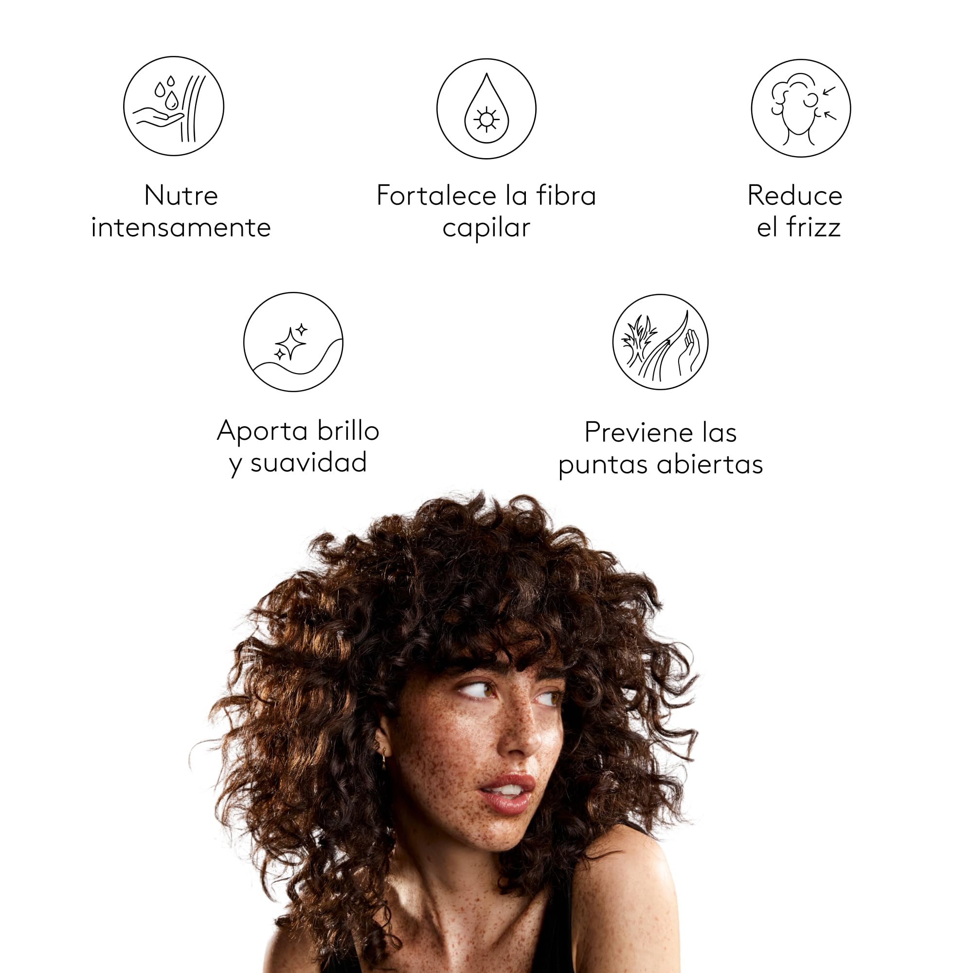 COCUNAT Boombastic Mascarilla Capilar Ultra Nutritiva Método Curly 200 ml | Tratamiento reparador anti-frizz para cabellos secos, dañados o castigados. Aporta nutrición profunda sin siliconas.