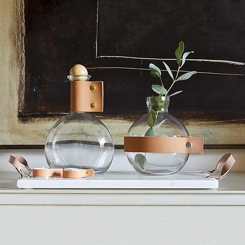 Miniatura 4 de Santa Barbara Design Studio Tabla de servir de mármol de azúcar, 16 x 10 pulgadas, color blanco