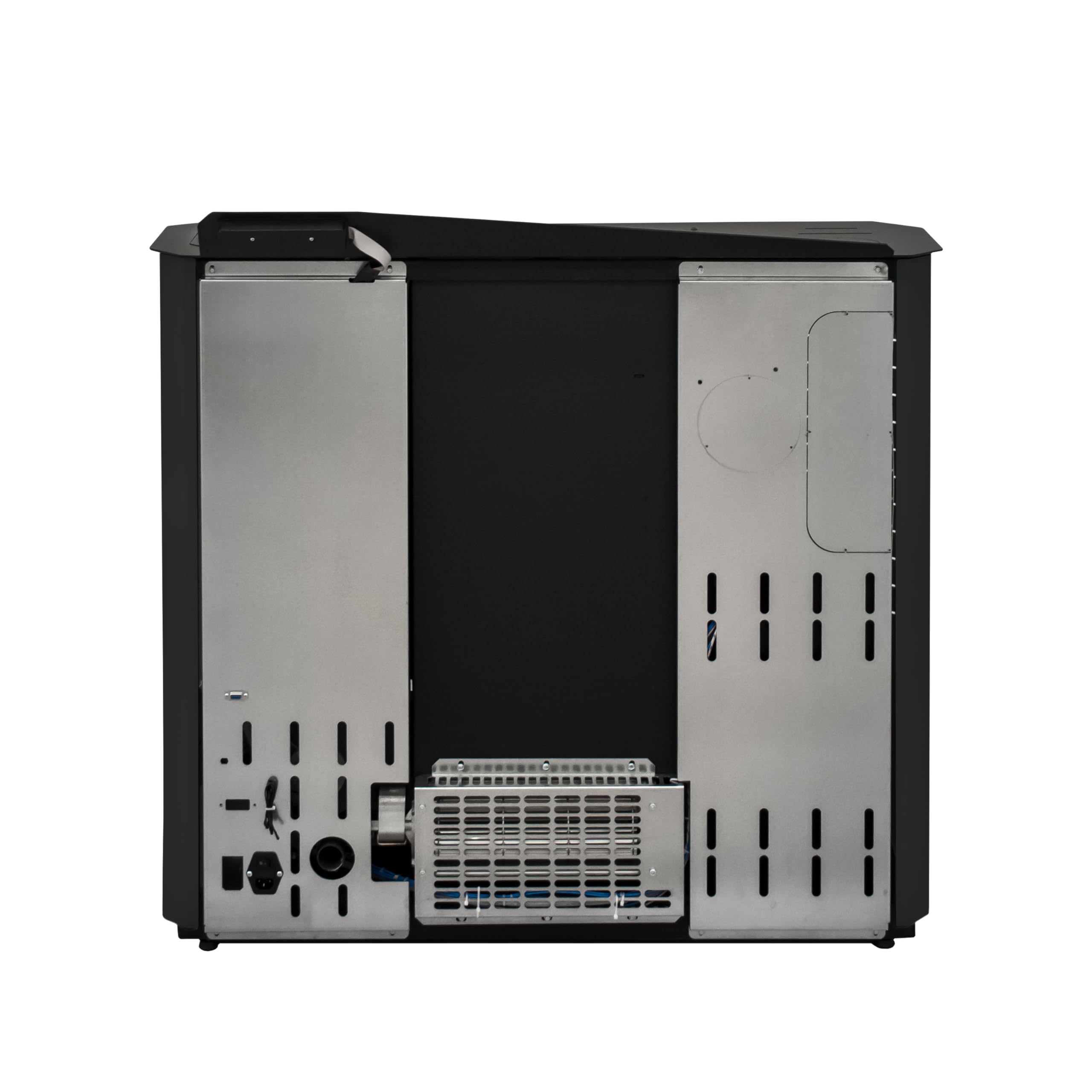 STUFE A PELLET ITALIA Marmolada 14 KW Pelletöfen Effizienz 92% Heizt 130m² Autonomie 19 Std Programmierbar 5 Geschwindigkeiten Schwarz