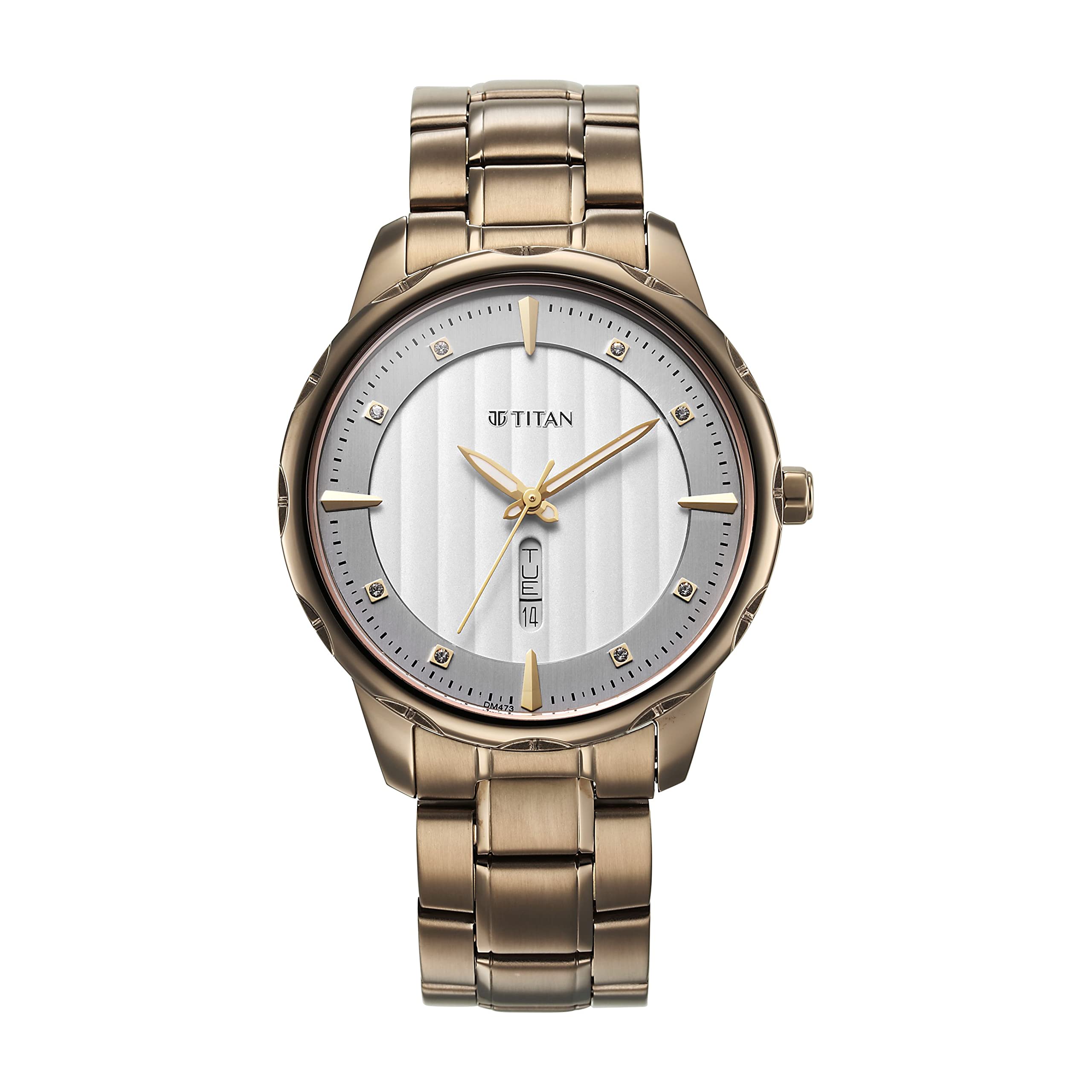 Titan Analog Off-White Dial Mens Watch-1875QM01 (B0BVLYKDKT) Amazon Price History, Amazon Price Tracker