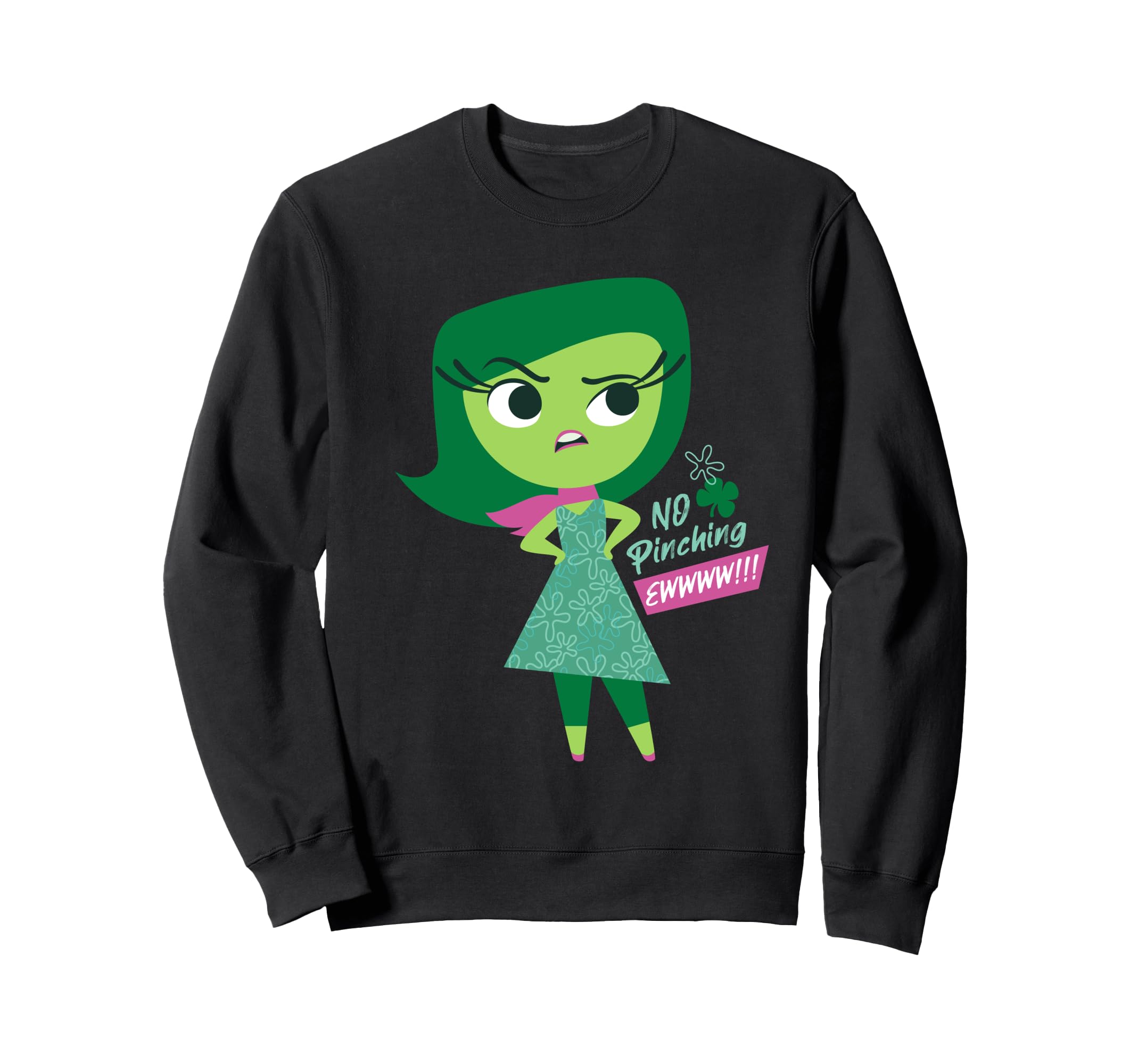 Sweatshirt Vice-Versa Dégoût Ew pour la Saint-Patrick en coton vert - 2
