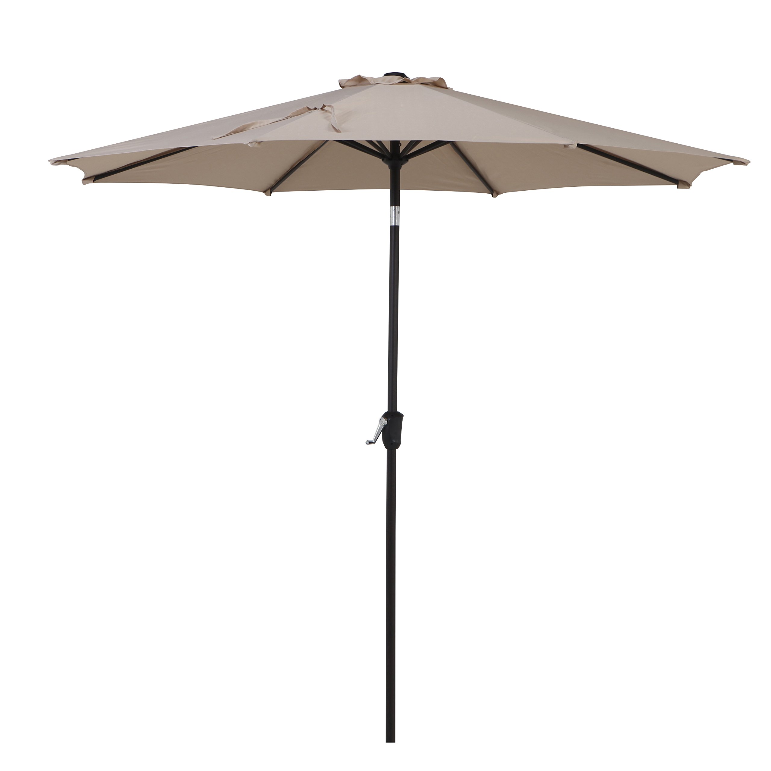 Buy Grand patio Garden Parasol, Patio Umbrella with Push Button Tilt