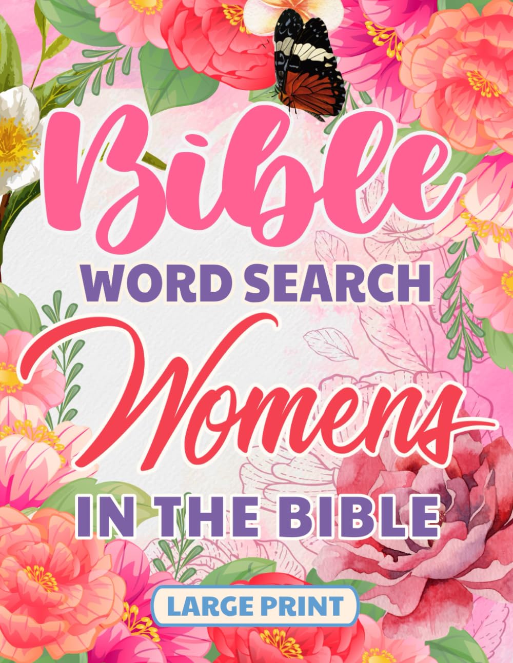 Bible Word Search Large Print Womens in the Bible: KJV