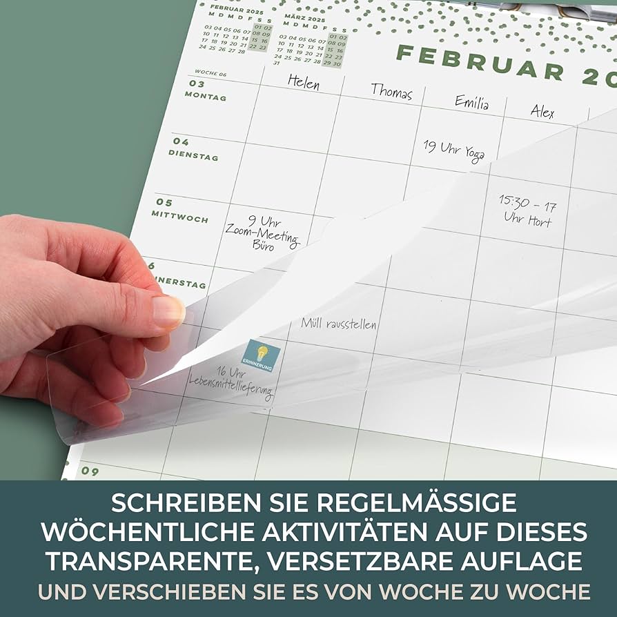 Wandkalender 2026 Boxclever Press Home Planer Kalender 2025