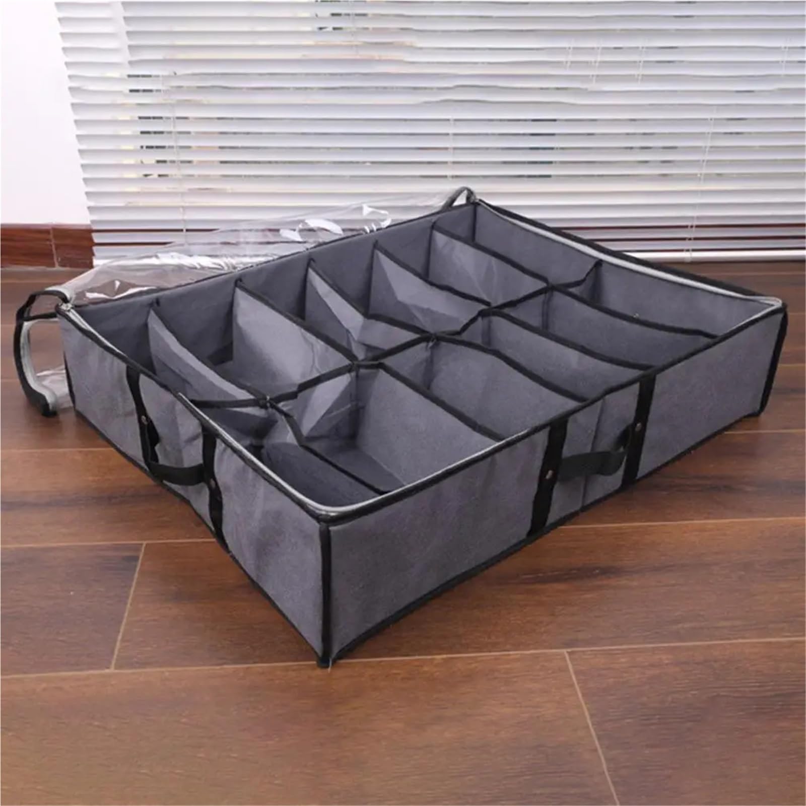 Organizzatore Di Scarpe Sotto Il Letto Scatola contenitore for scarpe pieghevoli con cerniera liscia sotto il letto Organizer for scarpe for scarpe da ginnastica Per Risparmiare Spazio