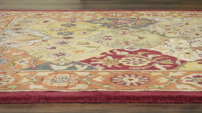 Tapete corredor oriental artesanal de lana 68x305 cm miniatura 7