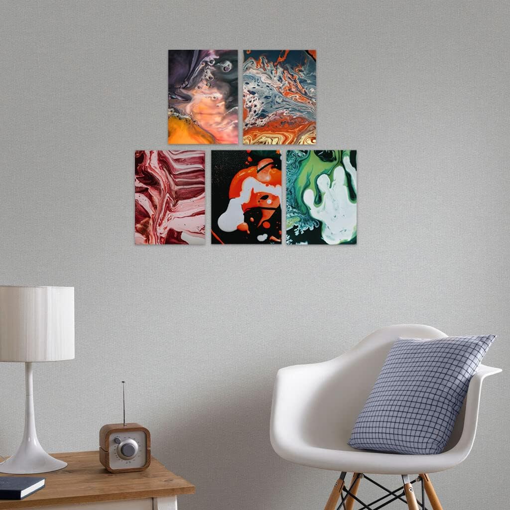 (Set of 8) A4 Frameless Clip Frame Glass Front Photo Poster Frame