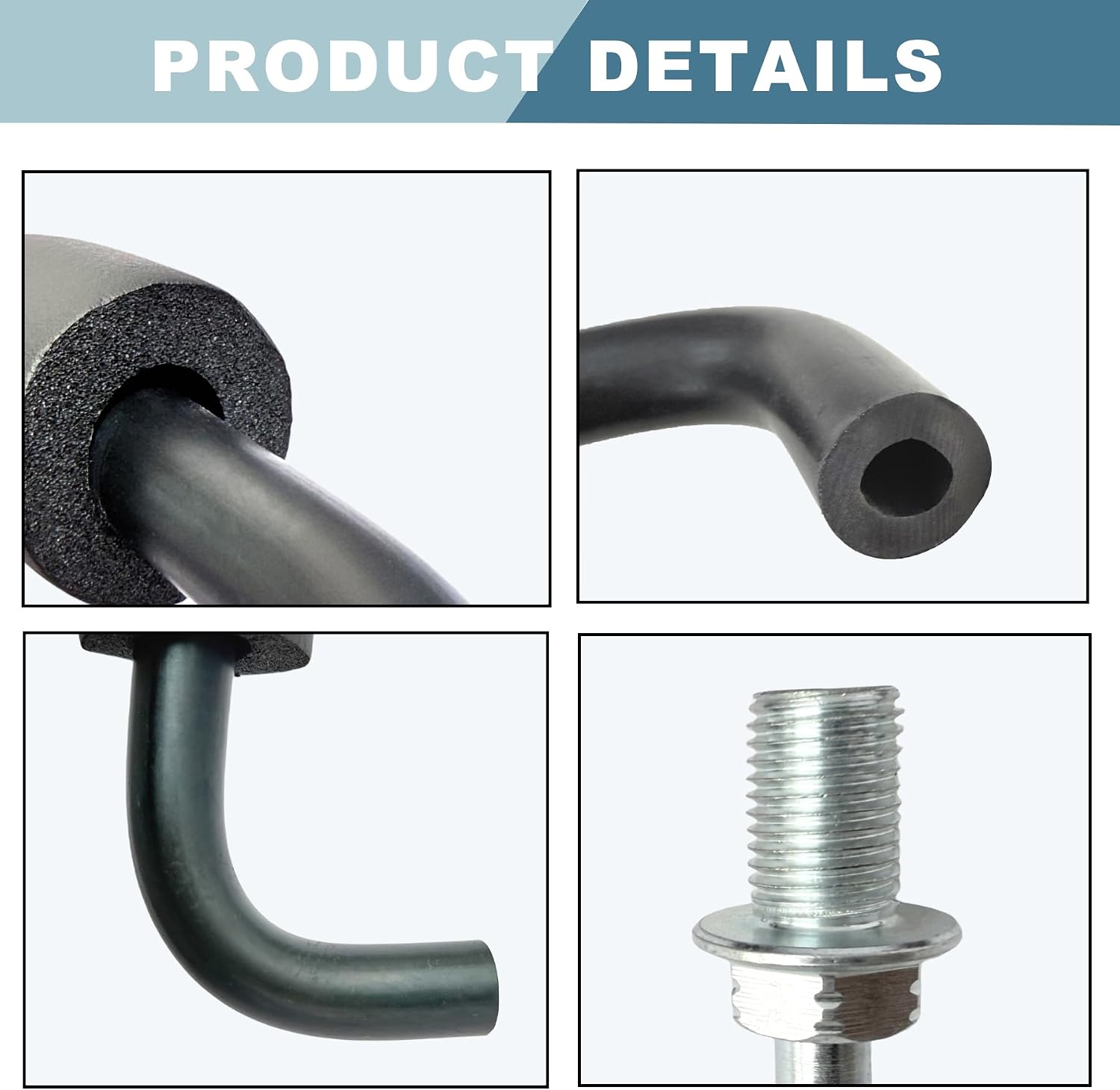 17131-RAA-A00 PCV Tube & PCV Valve Fit for Honda Accord 2003-2007 / CRV 2007-2011 2.4L 17130-RBB-A01