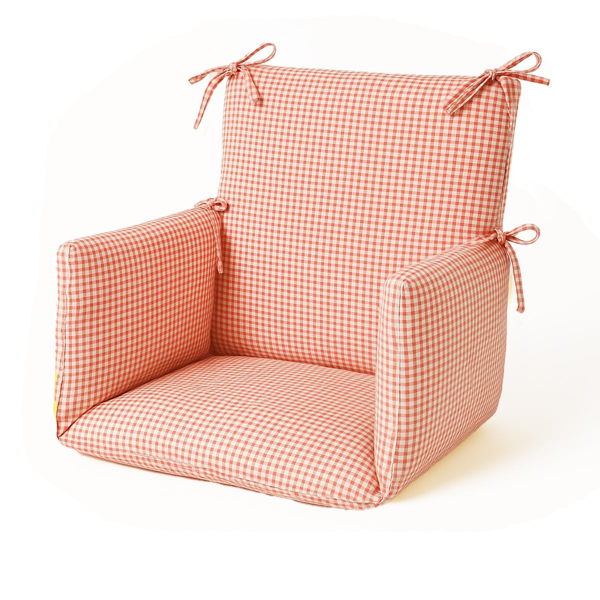 Cojines para tronas marca PAPATE. Modelo Coussin chaise haute Vichy