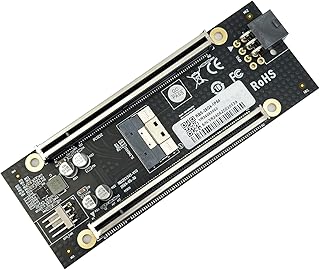 PCIe4.0 to SFF-8654 8i Adapter, for GPU, Applied for Multiple expansions, Applicable to Windows Server/Windows/Linux/VMwar...