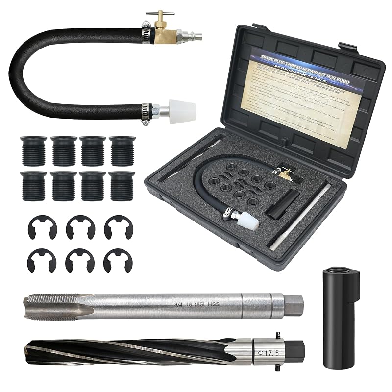 Kit de Reparo de Rosca de Vela de Ignição 38900 para Motores Ford Triton de Duas Válvulas C Q CHANG QI