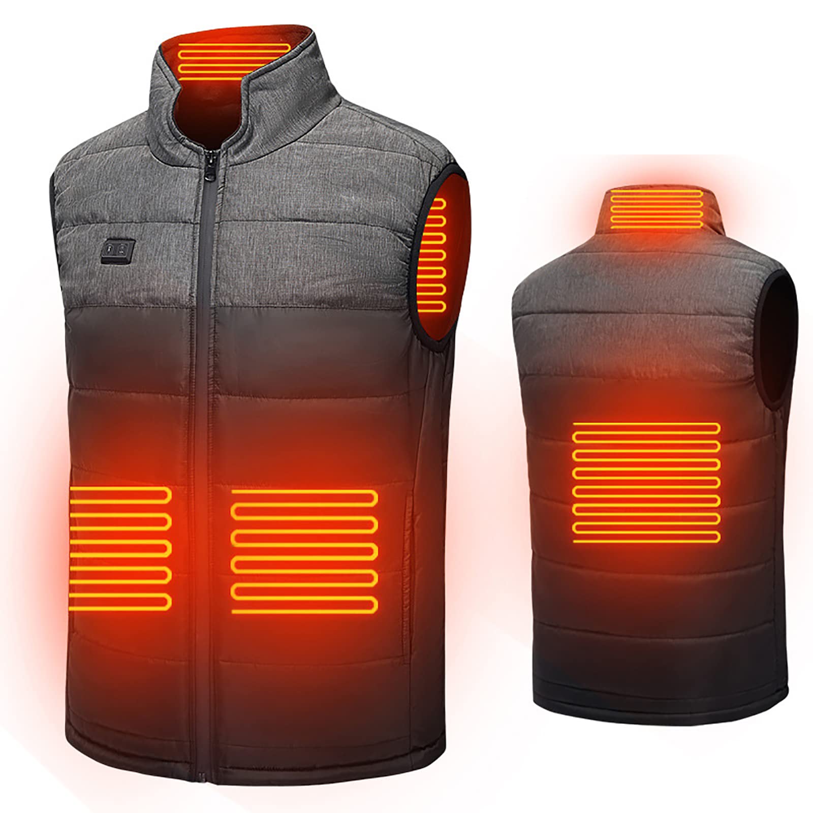 Chaleco Calefactable MFXI para Hombre y Mujer con Carga USB