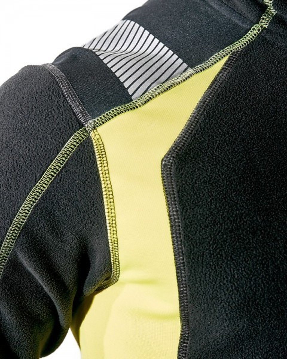 Blakläder 499510109756l Jacke Microfleece grau/rot