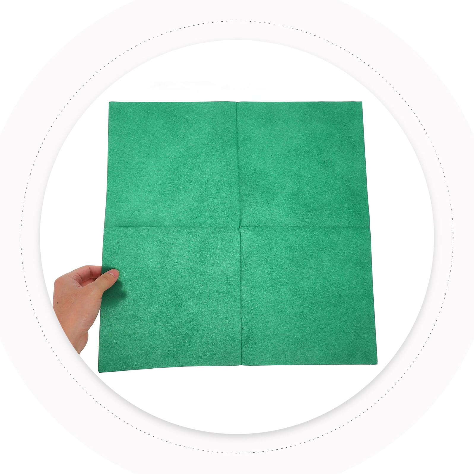 Servilletas de Papel Verdes Desechables 25 Piezas sin Polvo Absorbentes para Fiestas Bodas Banquetes y Baño Toallas de Mano para Invitados