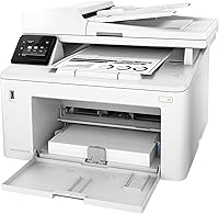 Vista 4 de HP LaserJet Pro MFP M227fdw Wireless Monochrome All-in-One Printer with Built-in Ethernet & 2-Sided Printing, Works with Alexa (G3Q75A)