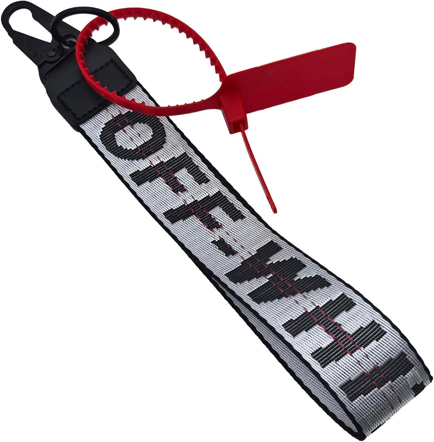 Sonku OFF Classic Keychain Lanyard for Keys, Car Key Chain, Webbing Keychain Wrist Strap Decoration cute lanyard nice