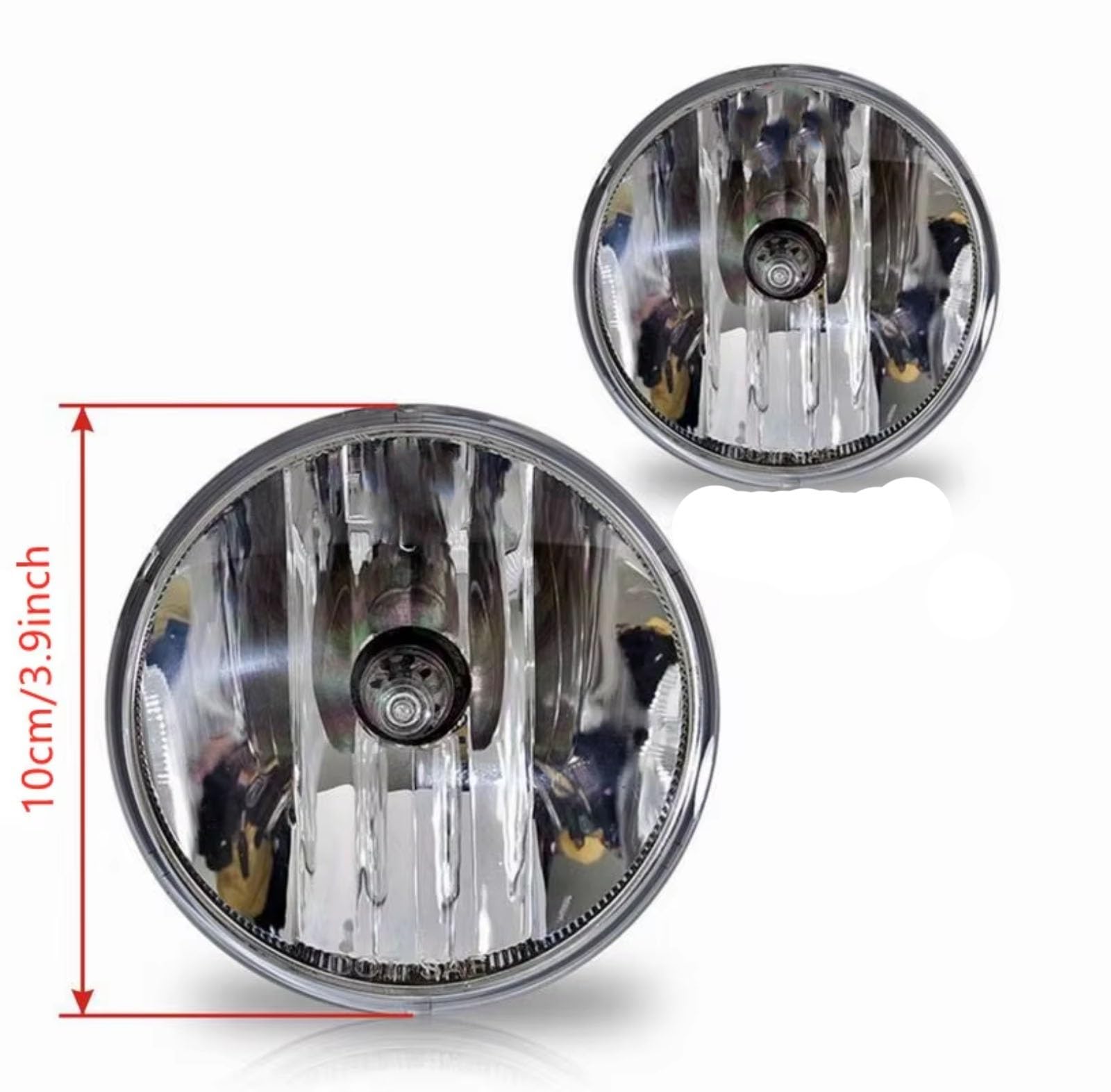 Gruppo ottico Compatibile Con Chevy Per Tahoe 2007 2008 2009 2010 2011 2012 2013 Fendinebbia Paraurti Lampada Auto Fendinebbia Gruppo OEM: 15839896 7R3Z 15200 A