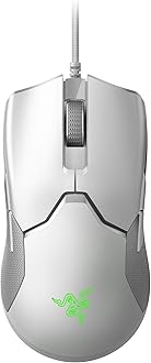 Viper - Light Esports Gaming Mouse (Light ambidextrous gamer mouse with g weight, Speedflex cable, optical 5G sensor, integrated DPI memory and RGB Chroma lighting) White