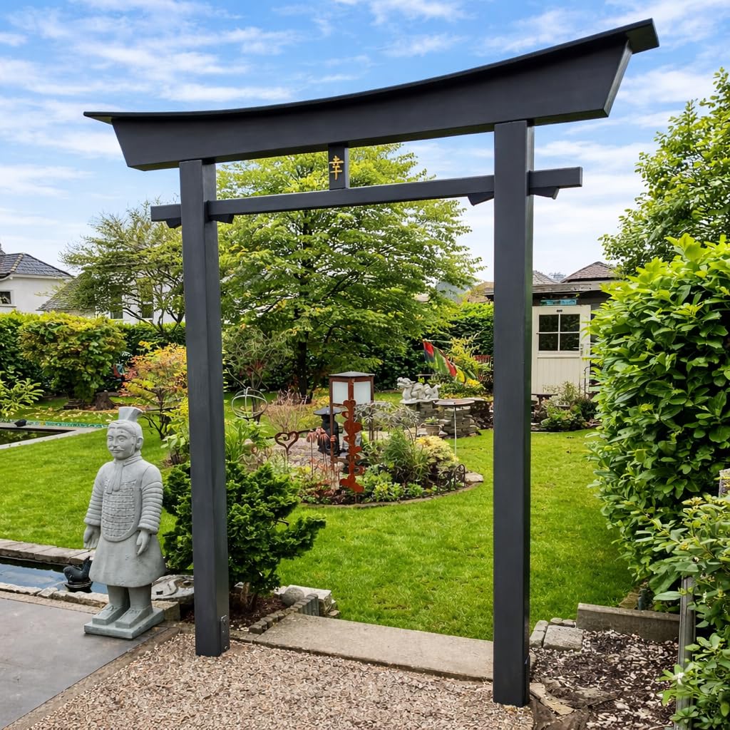Torii Tor Gate Japan japanisch für Haus und Garten Holzbogen Torbogen Nr 044 AAF Nommel®