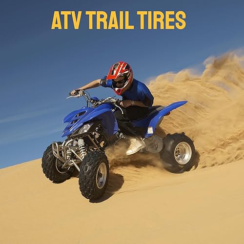 Miniatura 9 de Autoforever Juego de 2 neumáticos ATV UTV de 20 x 7.00-8, neumáticos de barro todo terreno de 20 x 7.00-8, 6 capas, sin cámara, banda de rodadura no