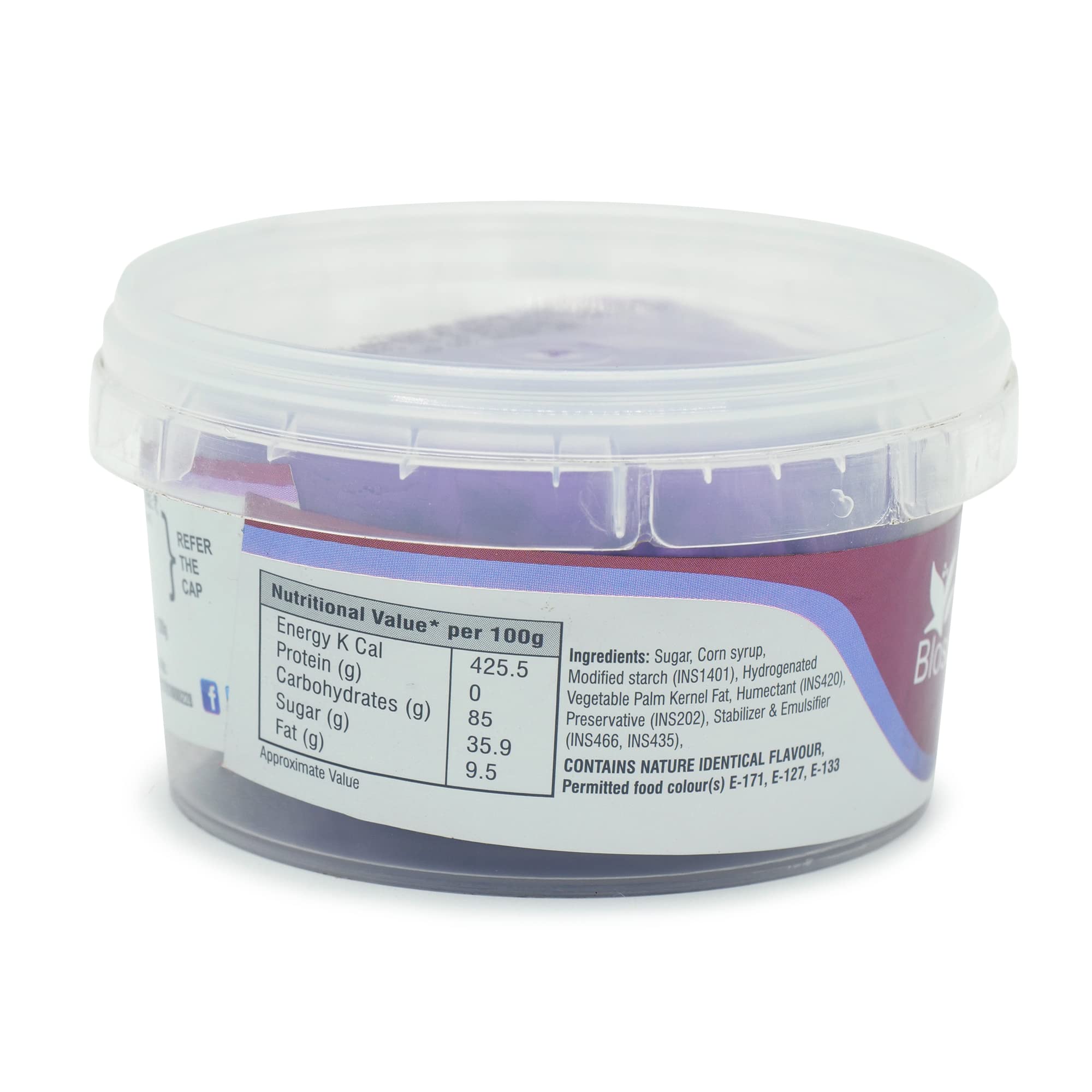 BLOSSOM Purple Sugar Paste/Fondant for Cake Decorating - 200g - Image 3 thumbnail
