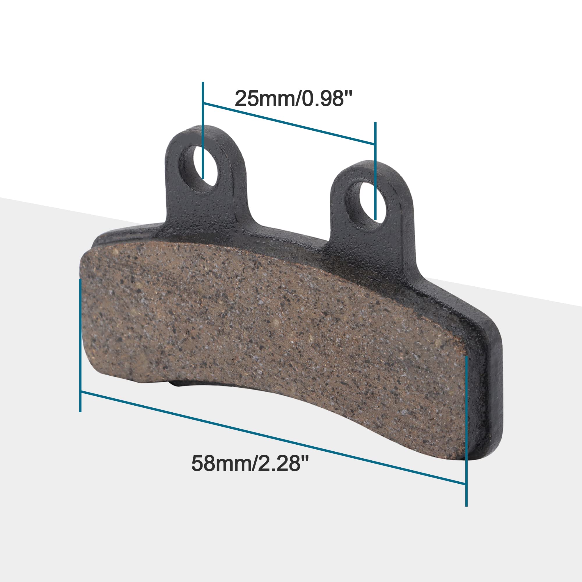 Pastillas De Freno Para Pinza De Disco Trasero De Motos 110cc Y 125cc – Compatibles Con Apollo, SSR, SDG, CRF Y Similares