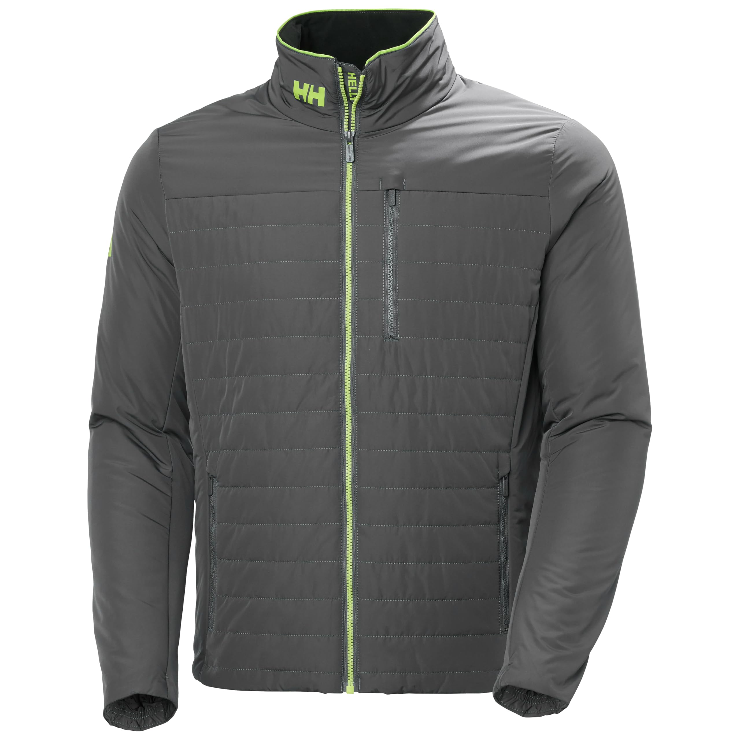 Helly Hansen Crew Insulator Jacket 2.0 Men Lightweight Warm Sailing Jacket, Water Resistant Windproof Primaloft Insulation