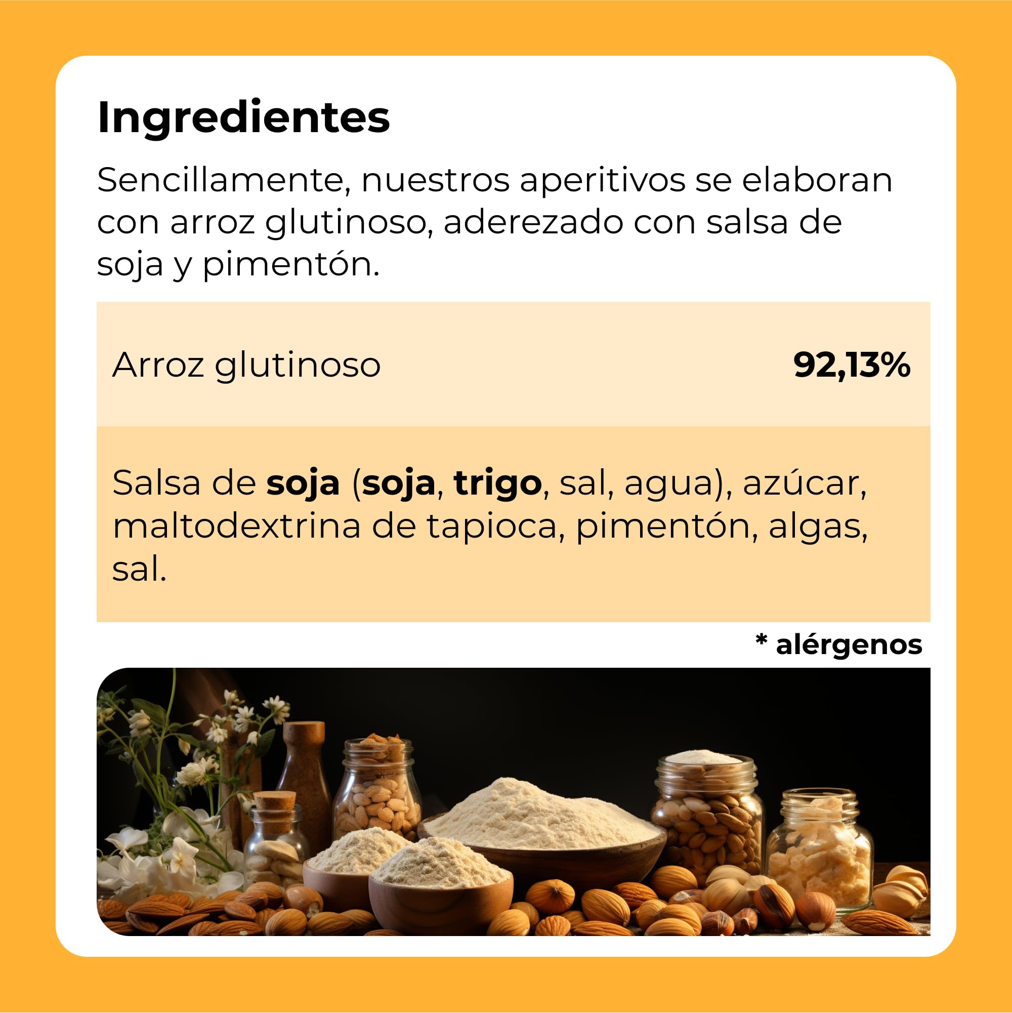 Mezcla de Aperitivo de Galletas de Arroz Geisha 1 kg | Sabor Vietnamita y Japonés con un toque a Sal, Paprika y Soja | Un Snack Asiático Variado, Crocante y Tostado | Dorimed