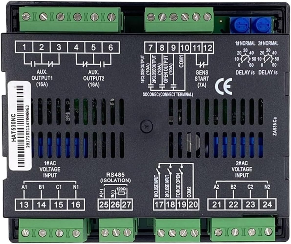 HAT530NC ATS Controller Module ATS530NC Dual Power Automatic Transfer Switch Control Panel Generator Parts(HAT530NC Copy)