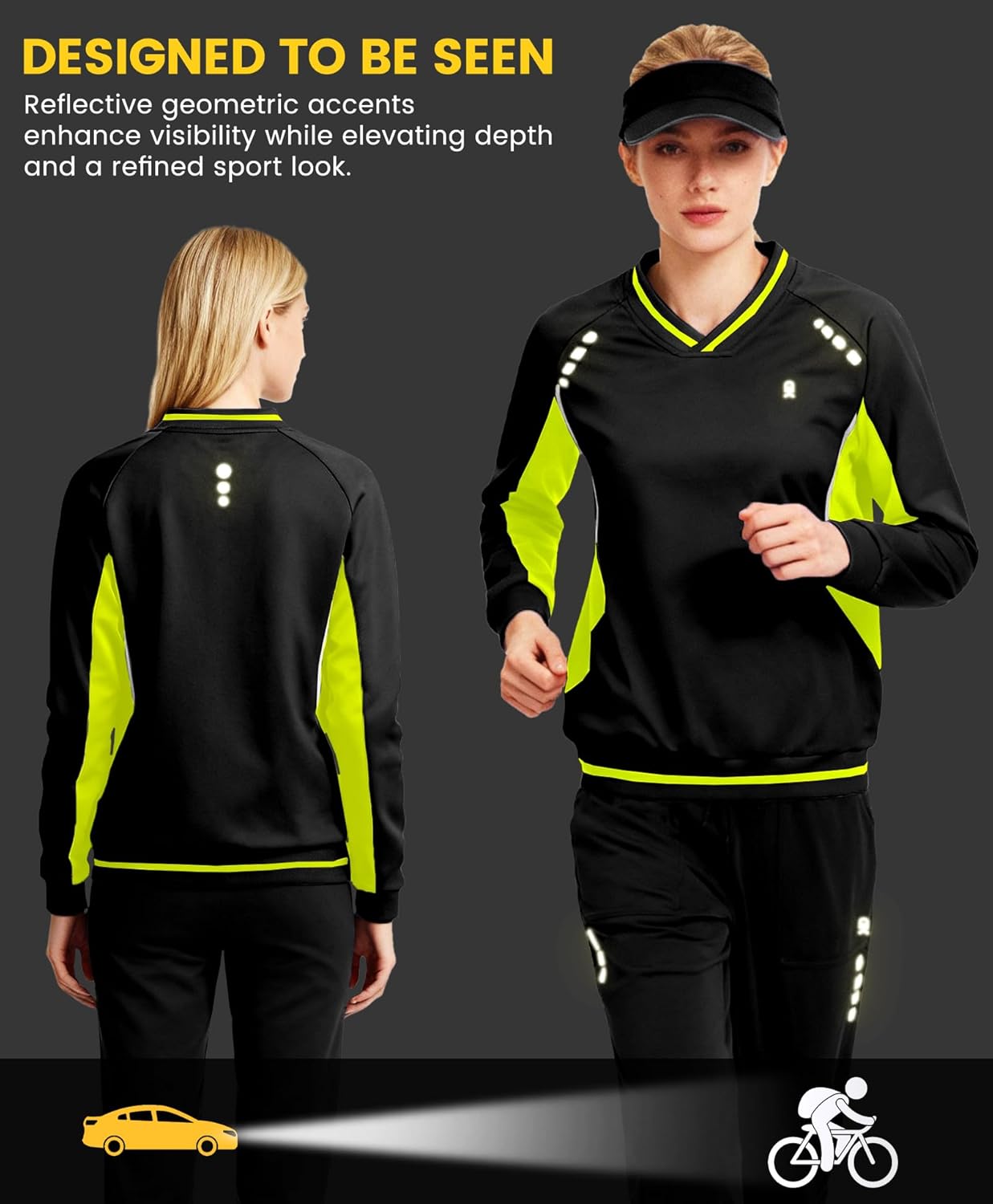 Little Donkey Andy Womens Sweatsuit V Neck Pullover Tracksuit 2 Piece Jogger Outfit Straight Leg Sweatpants Set Matching Suit - Image 5