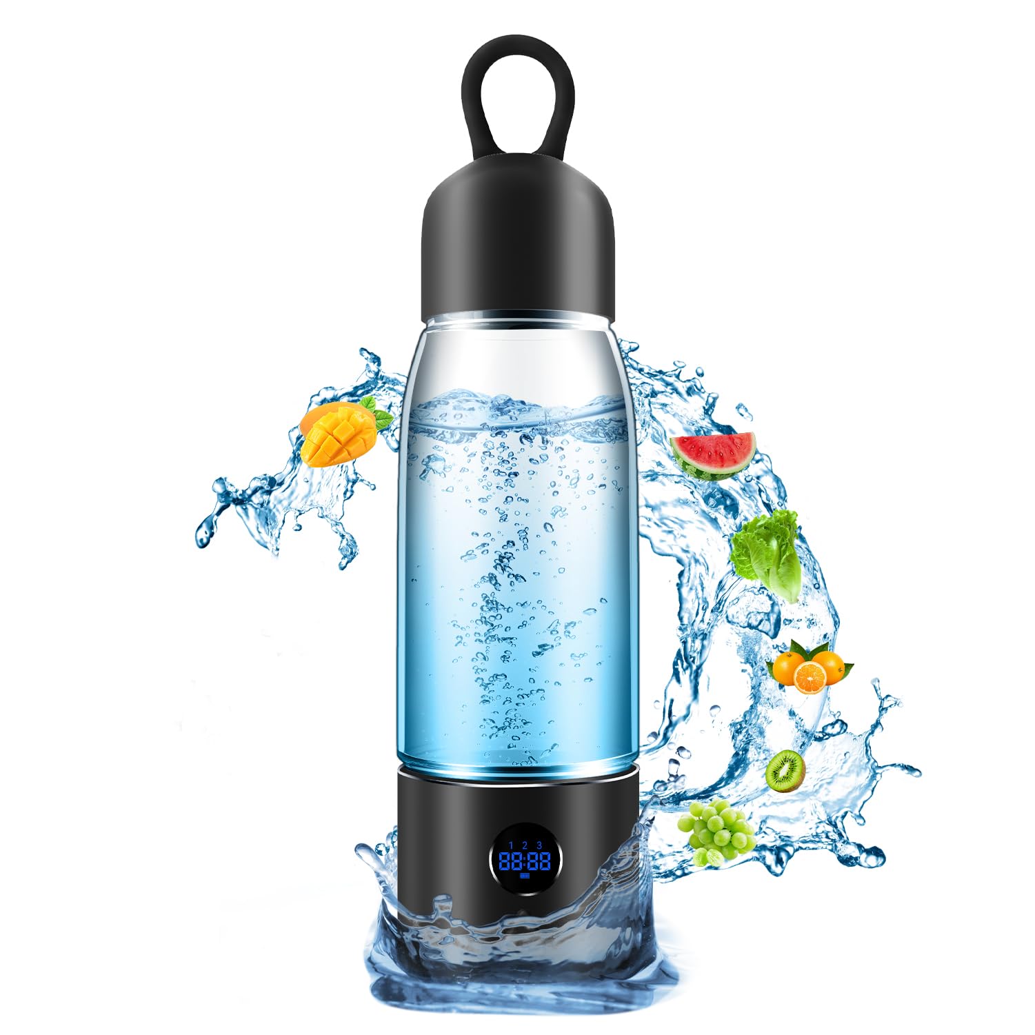 Amazon.com: Alkaenum Hydrogen Water Bottle with Three Modes