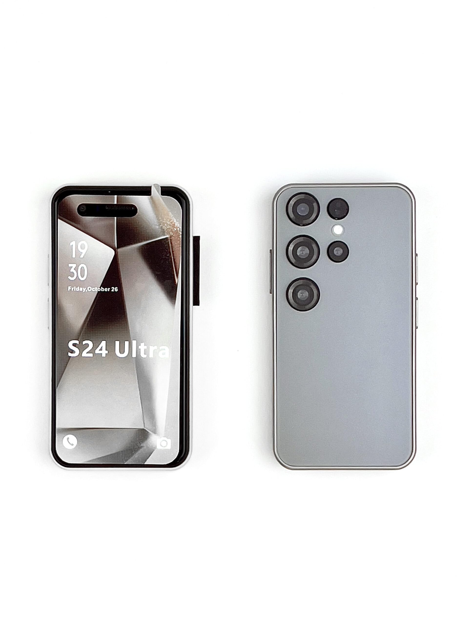 SOYES S24 Ultra Mini Smartphone, 8GB RAM, 16GB Storage, Android, Silver Gray