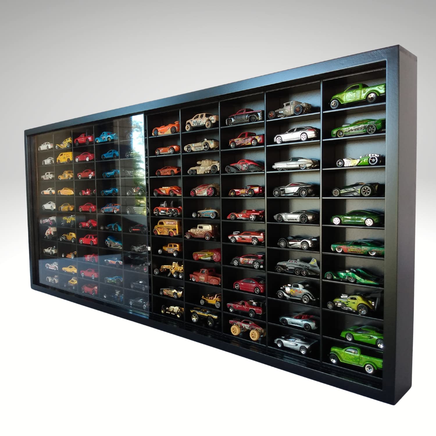 Expositor 100 Nichos - Compatível com Hot Wheels carrinhos 1:64