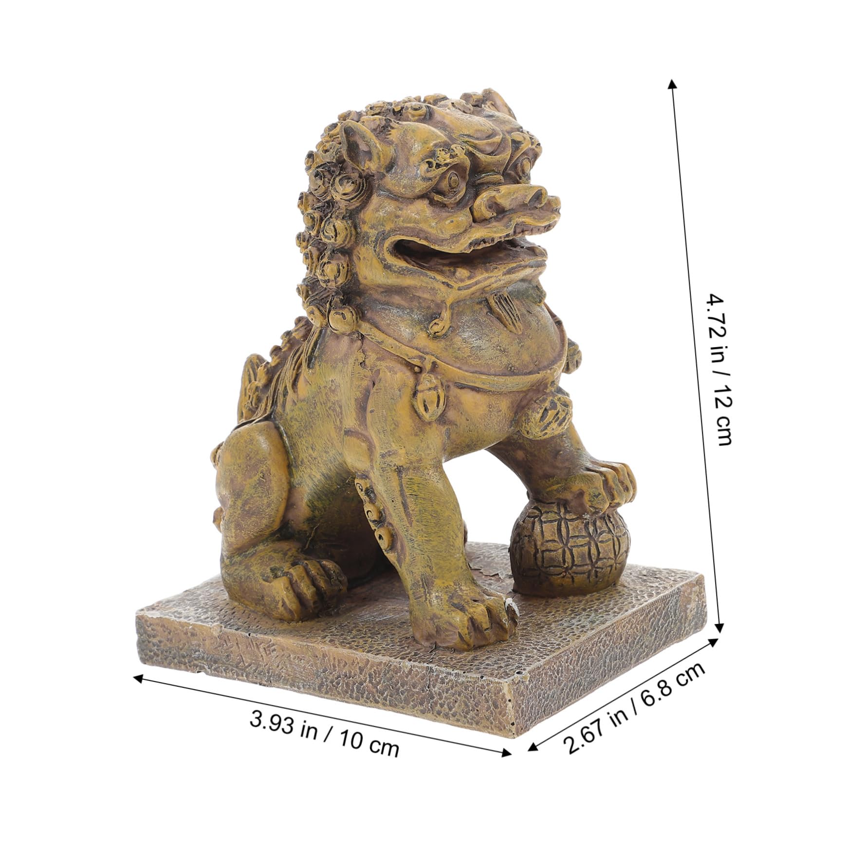 SUPVOX 3 Pezzi Simulazione Acquario Roccia Pietra Statua Ornamento Acquari Acquario Animale Statua Statua Decorazioni Acquario Extra Large Acquario Paesaggio Ornamento Resina