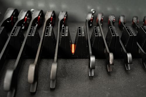 Miniatura 6 de ToolBox Widget Wrench Organizer Pro Series 4.0 - Soportes magnéticos para llaves para cajón de herramientas - Sistema organizador de caja de