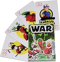 Regal Games Dedicated Card Game for Kids 4 5 6 7 8+ | Funny Travel Board Playing Game for Families (War Card Game)