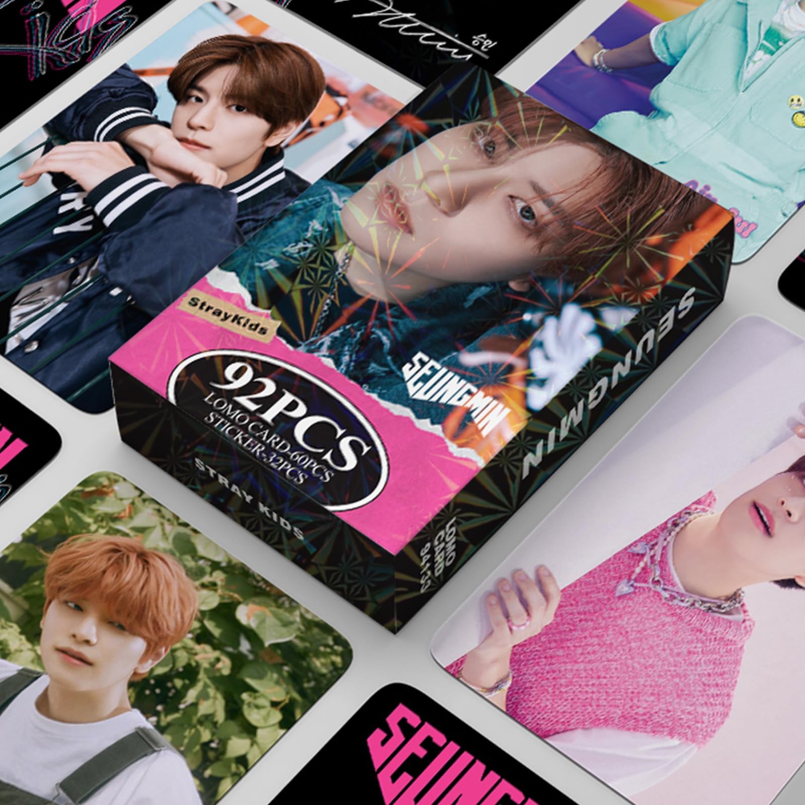 KPOPBP Stray Kids Photocards 60 Peças Skz Rock Star Album Photo