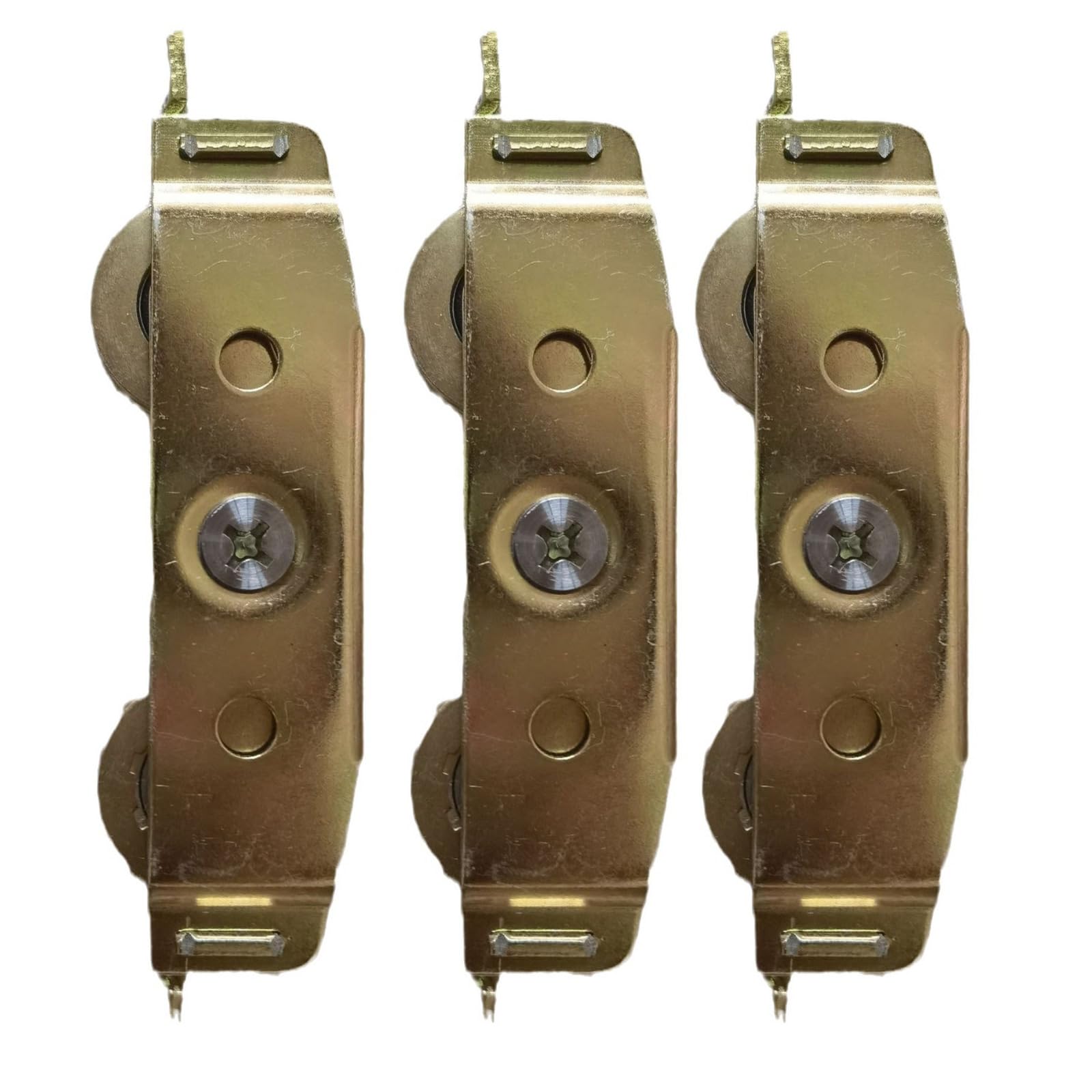 Fentency A 1/2 / 3Pcs Metal Sliding Door Tandems Rollers Luminum Lloy Window Door Pulley Rollers Djustable Hardware Sliding Glass
