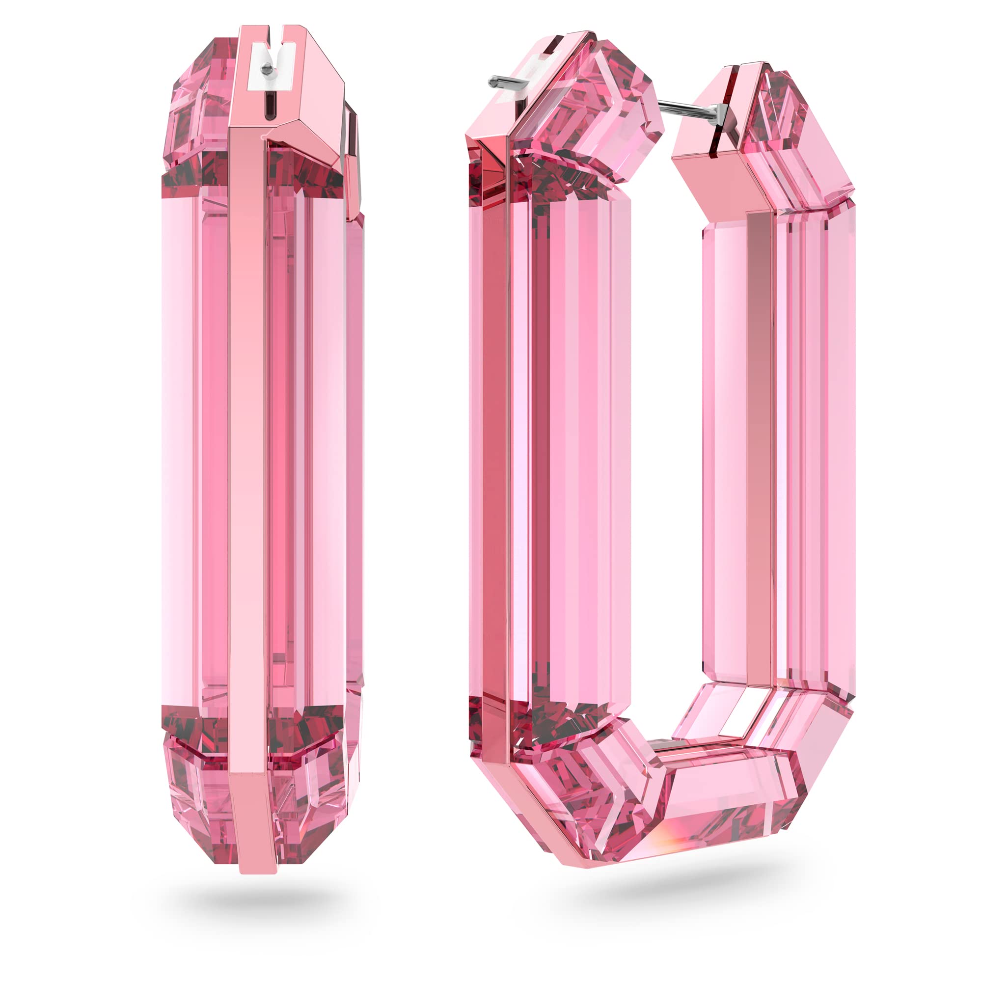 Swarovski Lucent Kolekcja kolczyki koła, kształt ośmiokątny