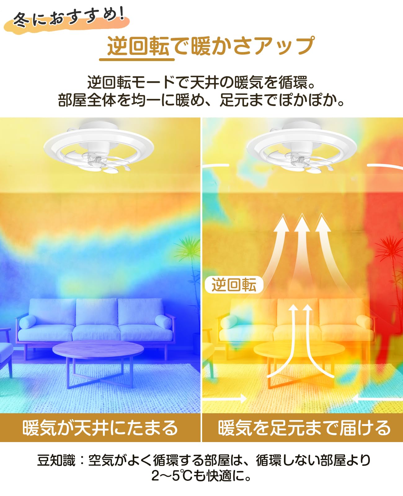 Amazon.co.jp : 【オシャレモデル】TENKOO&YOU シーリングファンライト