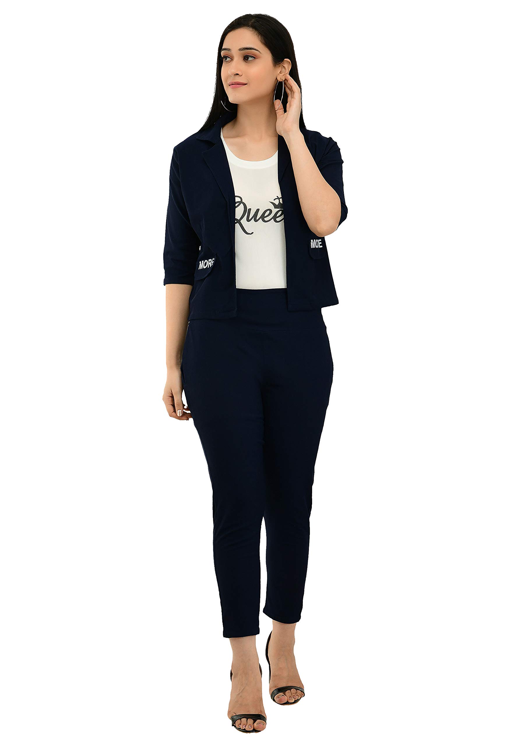 fellamo Women Jacket Set with Inner top-picture-50