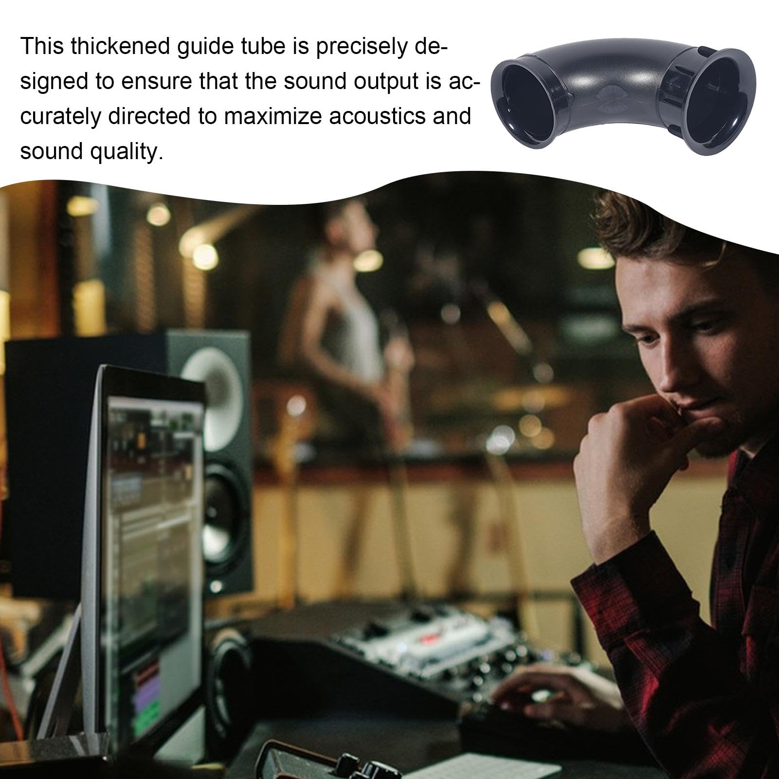 Speaker Cabinet Port Tube | Curved Speaker Guide Tube,Speaker Cabinet Port Tubes for 5-12 inch Speakers, Speaker Cabinets Subwoofer Bass Reflex Tube